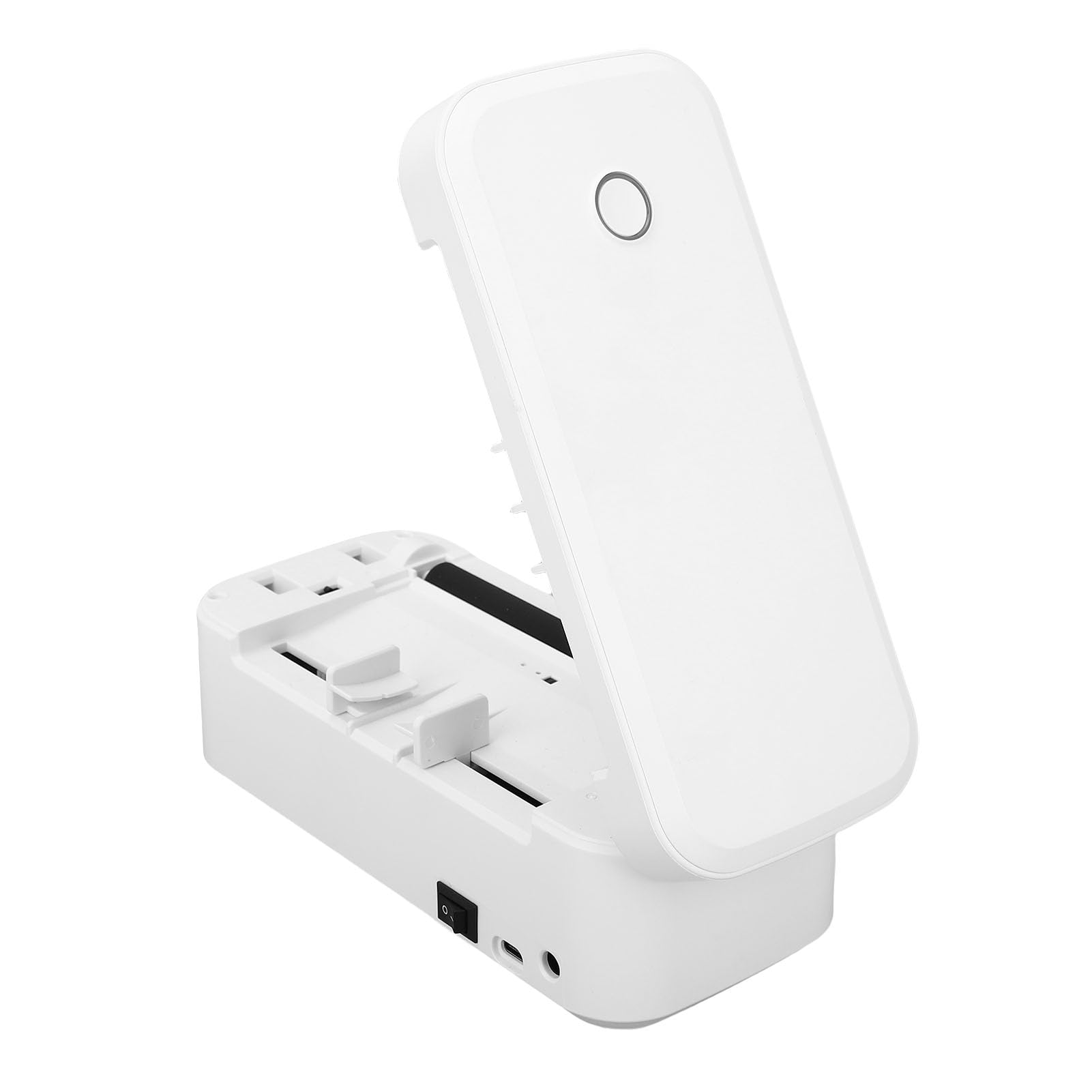 Fafeicy Primante D'étiquette D'expédition Thermique 200DPI, Support USB pour la Tablette de Téléphone PC, Imprimante D'étiquette de Colis pour Les Centres Commerciaux du Bureau à (Prise