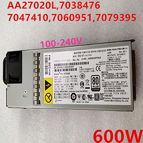 Amazon.com: PSU for Sun X3-2 Fire X4170 M3 600W Power Supply  