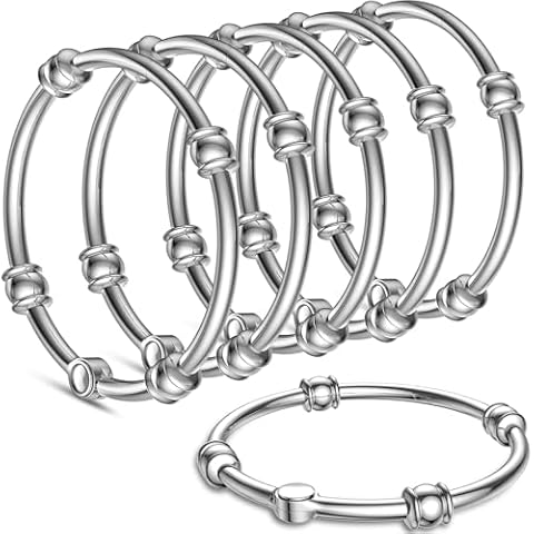 SSTOOHL Rustproof Shower Curtain Rings Cover