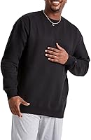 Vista 3 de Champion - Sudadera de forro polar de peso medio con cuello redondo para hombre (normal o grande y alta)