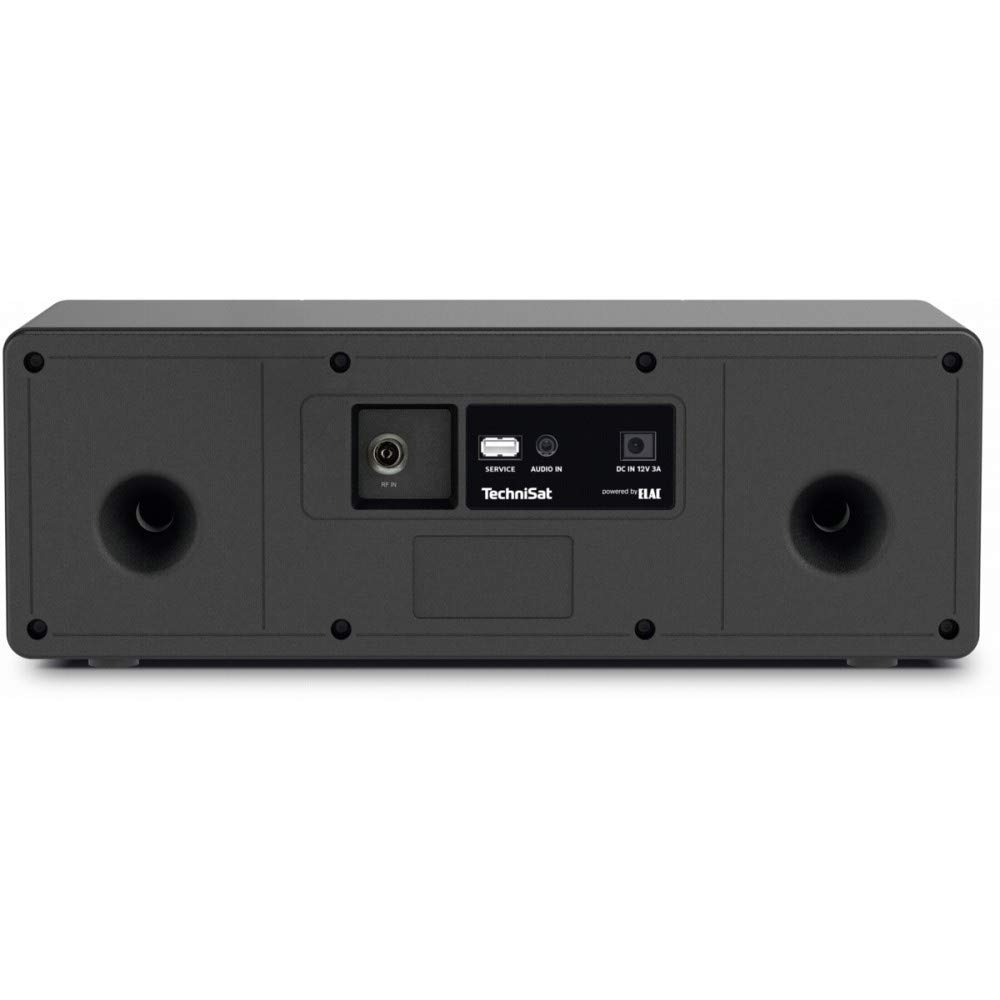 TechniSat CABLESTAR 400 Stéréo Pour Programmes Numériques Non Cryptés Via Câble (DVB-C, AUXin, IEC in, Prise Casque, Horloge, Réveil, Haut-parleurs 20 W) Noir