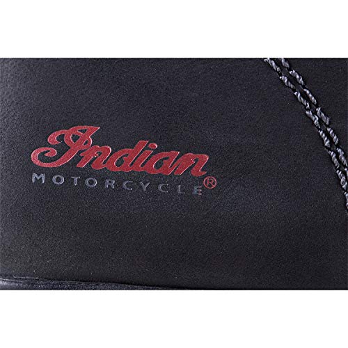 Indian Motorcycle Men's Leather Bryant Sneaker, Black3