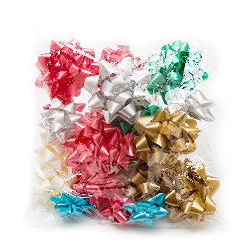 Hallmark Holiday Bow Assortment (20 Gift Bows, 2 Sizes) for Christmas Presents and Birthdays