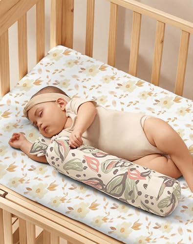 Image of Crib Sheets for Boys and Girls, 2 Pack Fitted Baby Sheets for Standard Toddler Mattress 28 inch x 52 inch, Soft Breathable Jersey Knit Baby Bedding (Elephant Dream)