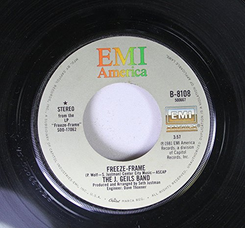 The J. Geils Band 45 RPM Freeze-Frame / Flamethrower
