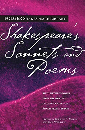 Shakespeare's Sonnets & Poems (Folger Shakespeare Library)