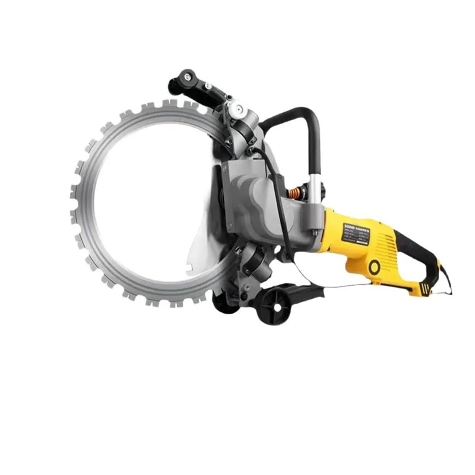 Qaxrzcucd One Color High Power High-Frequency Circular Saw Brushless Wall Cutting Machine, Concrete High-Power Equipment Powerful(29Cm)