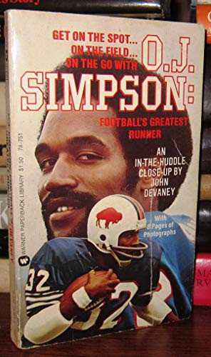 O.J. Simpson, Football's Greatest Runner 0446787515 Book Cover