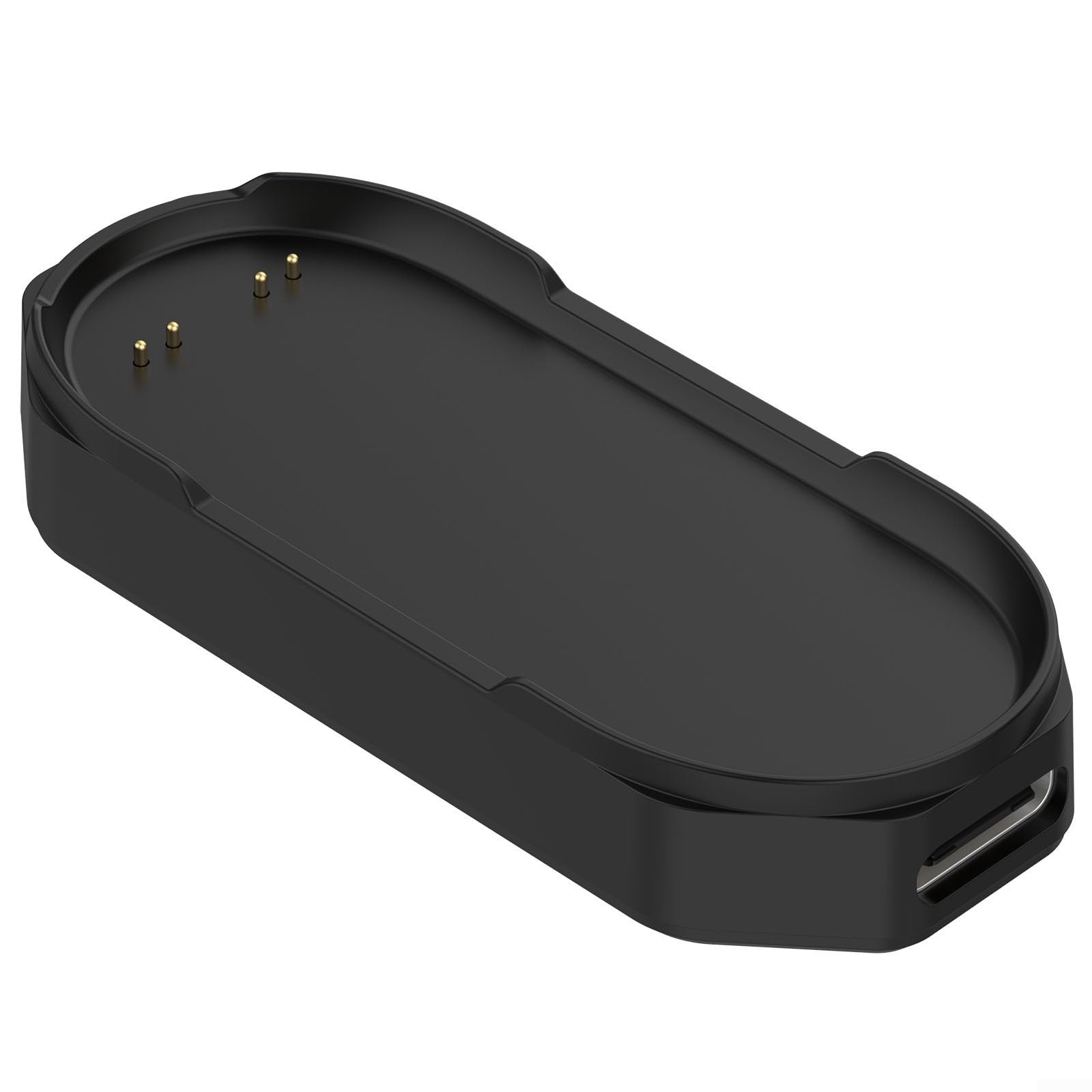 Base de carga para PLAUD NotePin, mini estación de acoplamiento de dispositivo de grabación, accesorio de reunión de repuesto de carga rápida (negro)