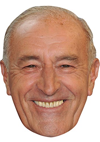 FoxyPrinting LEN GOODMAN JB - Strictly Come Dancing TV Star Fancy Dress Cardboard Celebrity Cardboard Party Face Mask Fancy Dress