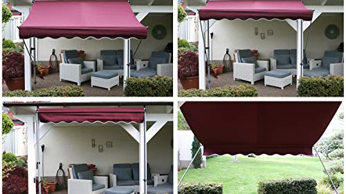 Klemmmarkise Ontario von Grasekamp für Balkon und Terrasse