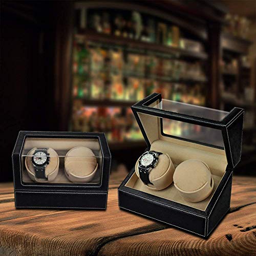 Cajas de winder men watch warners para relojes automáticos con motor silencioso 2