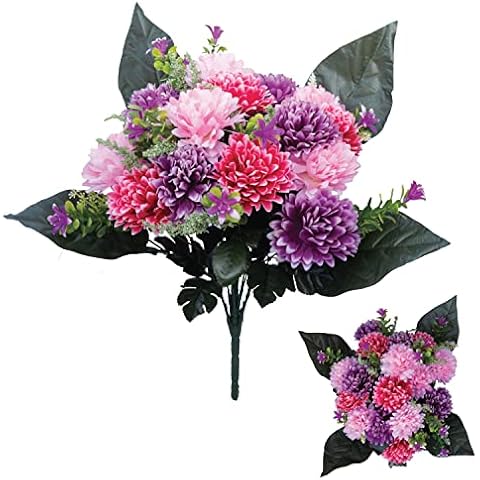 Bagari Large Mixed Bush Artificial Flowers Cover