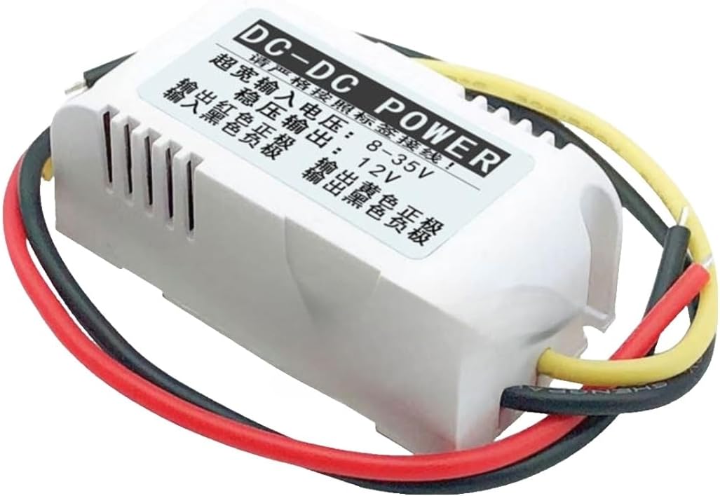 DC Automotive Regulated 24V 12V to 5A Power Converter Step-Down Module(8-35V to 12V 1A)