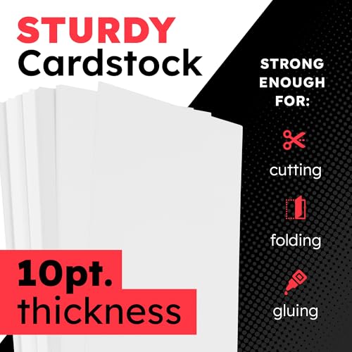 Image of Hygloss Medium Poster Board 11x14 - 25 Count Bulk Pack - 10 Pt. Thickness White Poster Board Paper for Projects, Presentations, Displays, Signs, Crafts - Blank Posterboard Multipack 11 inch x 14 inch