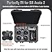 Case for DJI Avata 2 Drone Combo - Waterproof Hard Cases with Foam for Avatar 2 Fly More Combo/Goggles 3/RC Motion 3/FPV Remote Controller/Batteries, Fits for DJI Drone Accessories (Only Case)