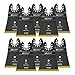 Imperial Blades IBOAT337-10 Universal Fitment 2-1/2" Titanium STORM BM Blade, 10 PK