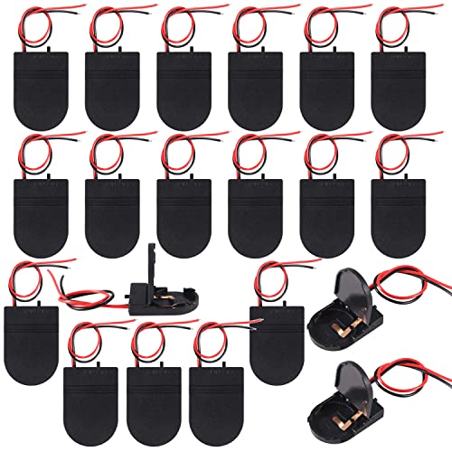 GTIWUNG Soporte de Batería CR2032, Negro