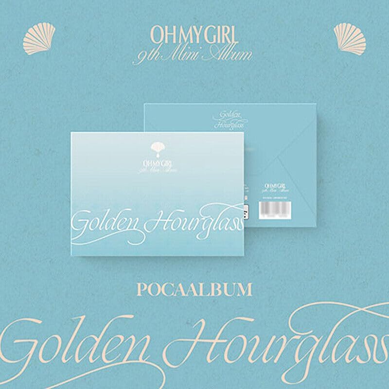 Generic Oh My Girl Reloj de arena dorado 9 mini álbum aleatorio Ver. K-POP sellado