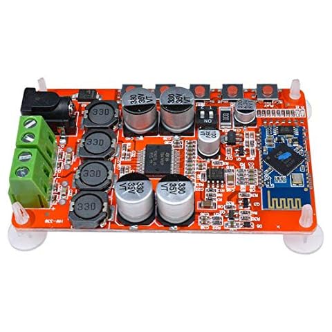 hiletgo 50 W + 50 W tda7492p 2 x 50 Watt Dual-Kanal-Verstärker Wireless Digital Bluetooth 4.0 Audio-Receiver Verstärker Board Cover