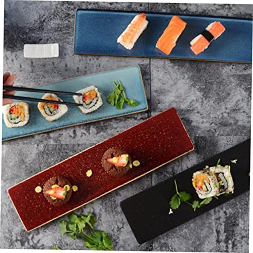 Plato japonés estilo sushi BESTOYARD bandeja para snacks miniatura 3