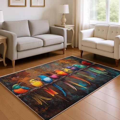 Tapis salon moderne antidérapant pour sécuriser et décorer votre pièce - 4