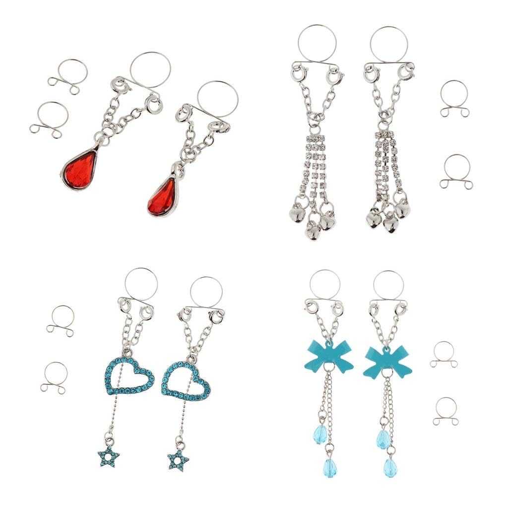 See full amazon price history chart for TOG 1 Pair Dangle Non Piercing Clip On Nipple Ring Body Jewelry Red|Body Piercing Jewelry TOG 1 Pair Dangle Non Piercing Clip On Nipple Ring Body Jewelry Red|Body Piercing Jewelry (B0CHWGWK8B) Amazon Price History, Amazon Price Tracker