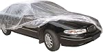 Etopars Clear Plastic Disposable Universal Elastic Band Car Covers Rain Dust Garage Cover Waterproof Temporary Auto 12ft X 22ft