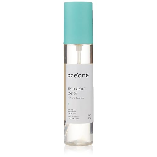 Aloe Skin Toner, Tonico Facial, Océane, Océane, Incolor