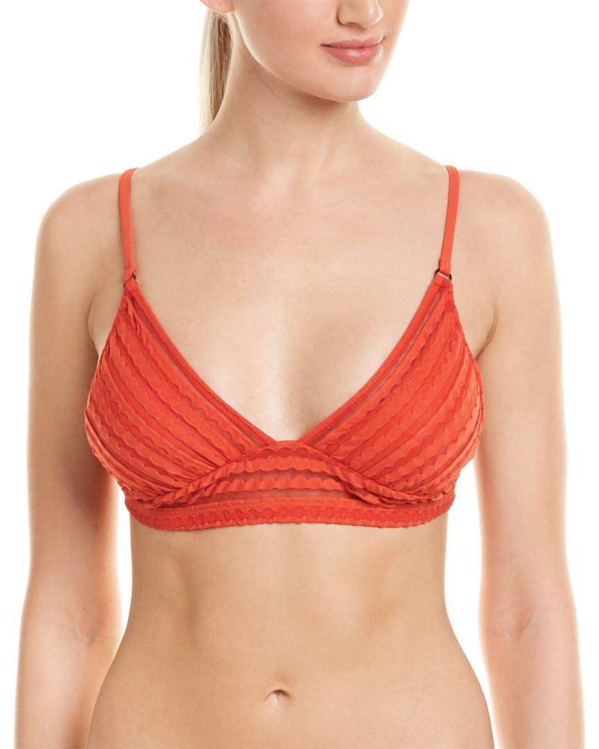 Robin PicconeWomen's Carly Triangle Bikini Top with Adjustable Shoulder Ties