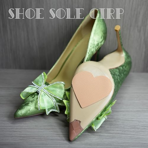 5 pares (10 piezas) almohadillas antideslizantes para suelas de zapato miniatura 2