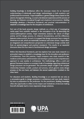 Building Knowledge in Architecture