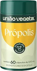 Própolis Amarelo com Extrato Padronizado – Compostos Fenólicos 4,2 mg por porção – 60 cápsulas