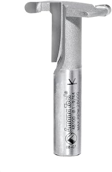 Amana Tool 48100 Carbide Tipped Hinge 1-1/8 D x 21/32 CH x 3/8 SHK Router Bit