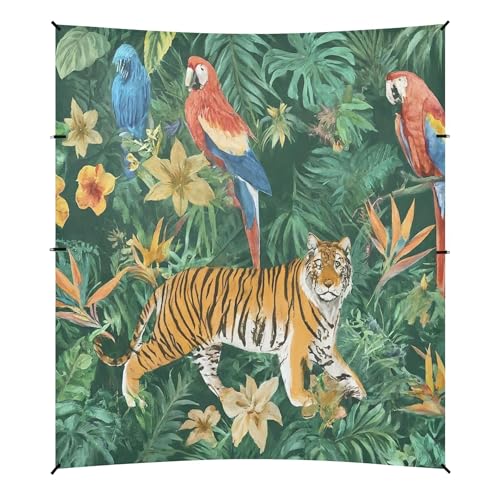 Burbuja Safari Wild African Animals Beach Canopy Windproof...