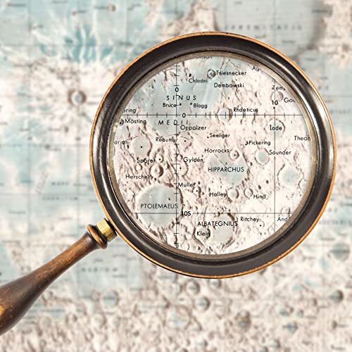 Nasa Lunar Map - Earthside Of Moon - Custom Printed - 16 X 24 Inches #TOP1