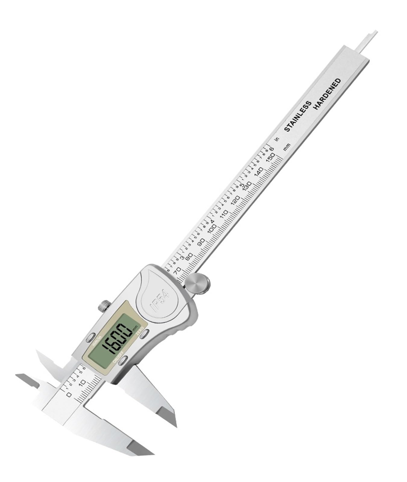 Micrómetro Calibradores Vernier digitales electrónicos de alta precisión, herramienta medición 150mm/6 pulgadas, calibrador Digital acero inoxidable resistente al agua IP 54(100mm)