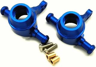 for Tamiya TT-01 TT-01D TT01E A7 Blue Aluminum Front Knuckle Arm
