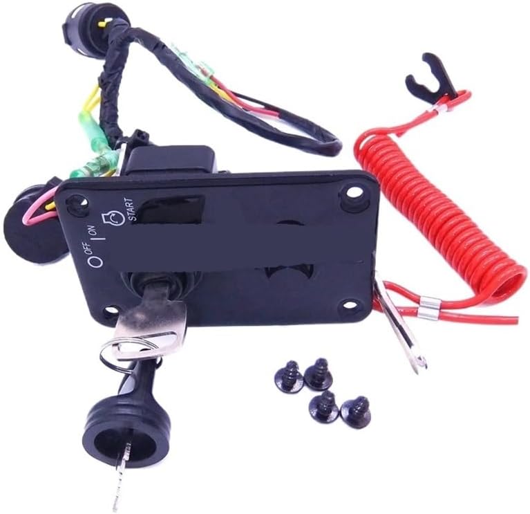 Switch Panel Master Switch Assembly Compatible with 704-82570 704-82570-11-00 704-82570-12-00 704-82570-08-00 Boat