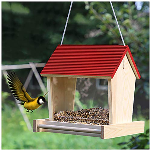 Mangeoire pour les oiseaux à accrocher sur le balcon ou dans le jardin - 2