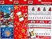 Produktbild Jean-Products 3 x Geschenkfolien Packset 80x80cm + 2m Curly-Band,Weihnachtsmotive