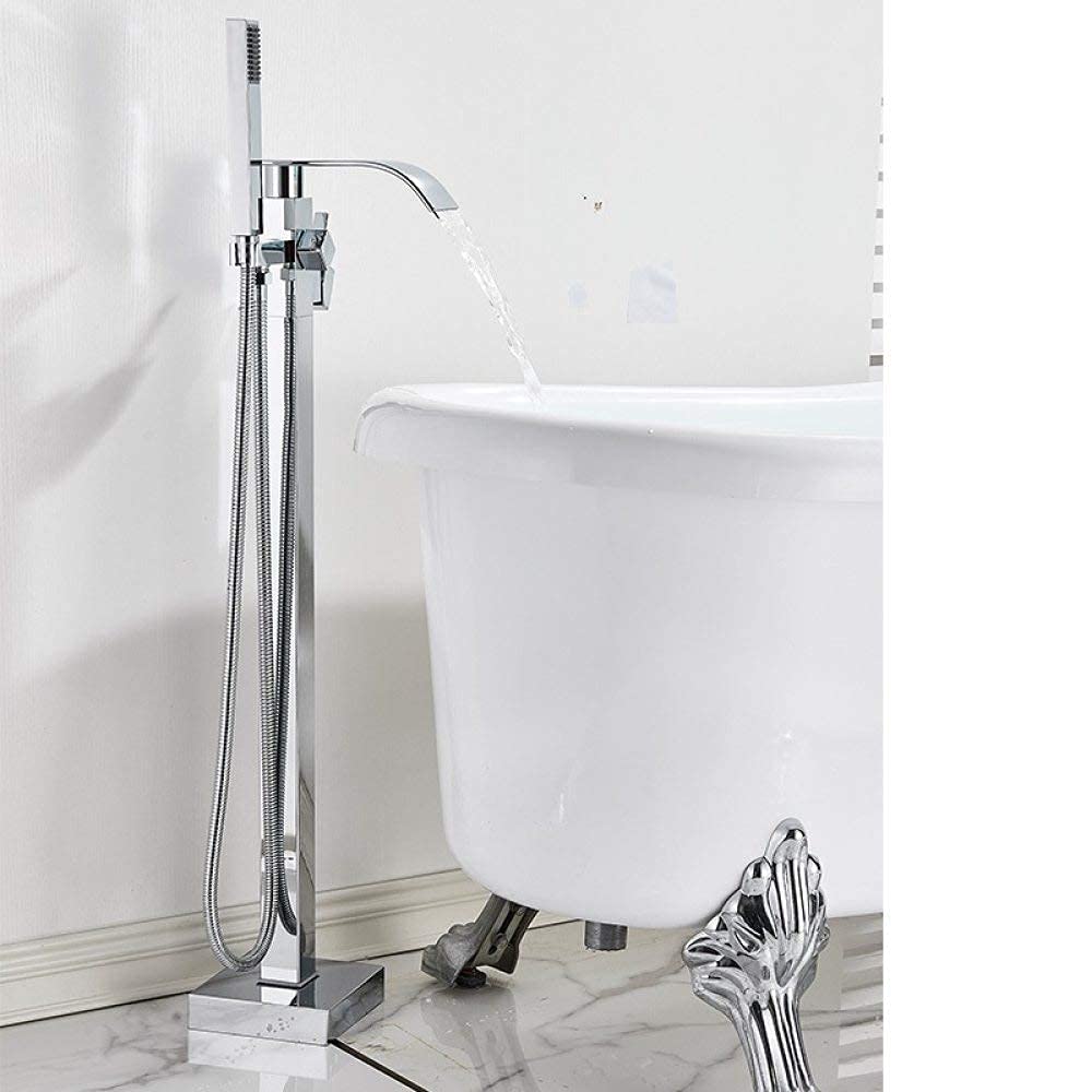 Robinet de baignoire au sol pour transformer votre salle de bain en spa privé