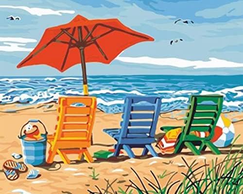 TISHIRON Flowers Paint by Numbers 16X20 Inch, Cat DIY Paint by Numbers for Adults, Butterfly Paint by Numbers Kit with Brushes and Acrylic Pigment, DIY Oil Painting for Friends Family Frameless