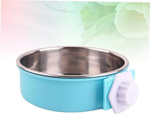 Miniatura 6 de POPETPOP Alimentador de mascotas Jaula Cuenco colgante para cachorros Chow comida para perros Pájaros Comida para cachorros Cuencos para perros