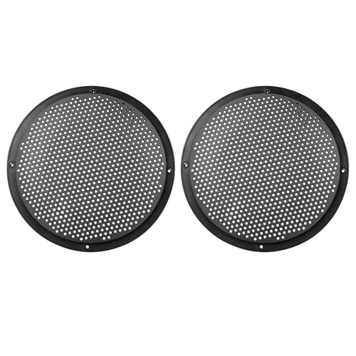 Haut-parleur voiture protection 20,3cm grille plastique noir X AUTOHAUX