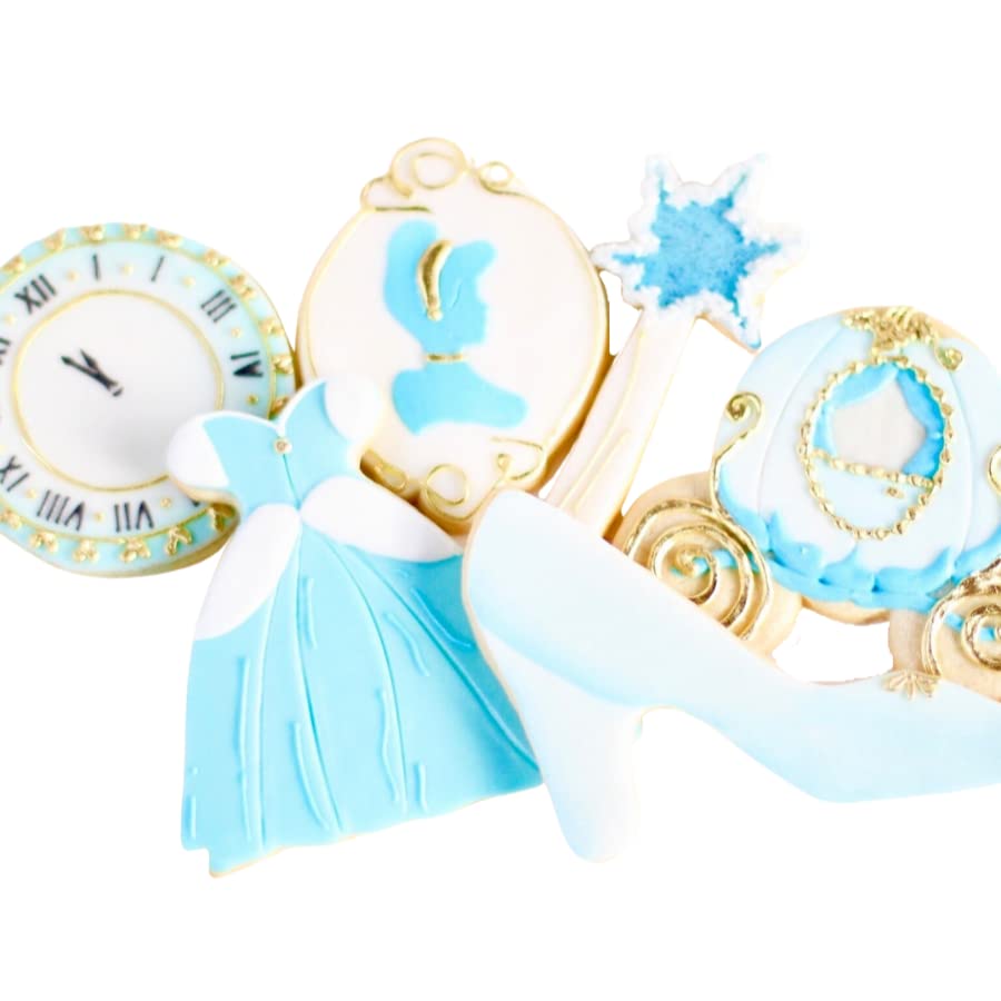½ Dz. Cinderella EXPANDED Cookie Set! “A Dream is a Wish Your Heart Makes” Birthday Themed, Bridal Shower Party Favors or Baby Gift!