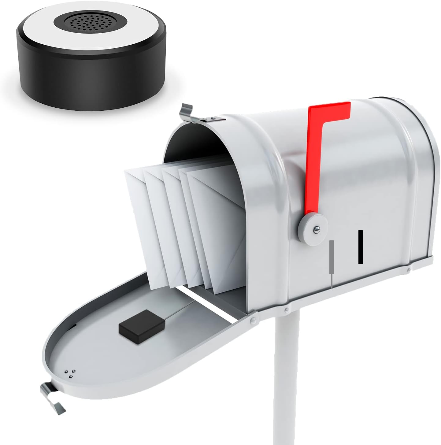 tolviviov Mailbox Notification System, 200ft Wireless Mailbox Alarm