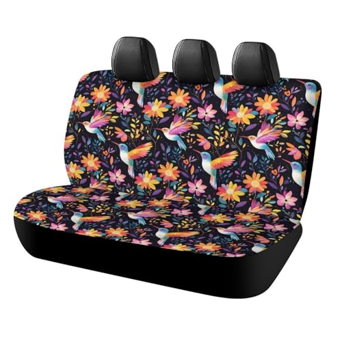 Housses de siège arrière VUS lavables pour voyages confortables et protection banquette