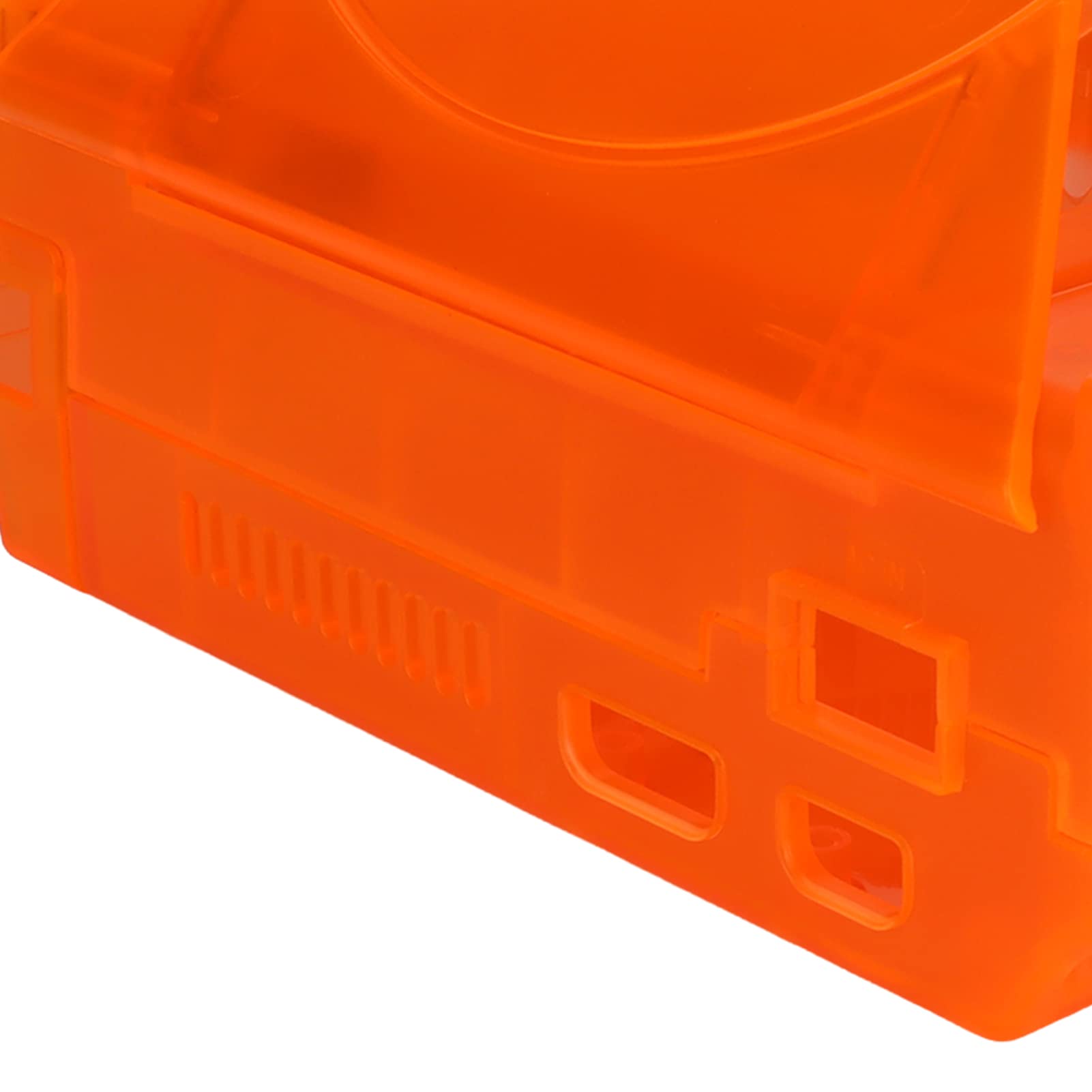 Guscio Protettivo, Guscio Alloggiamento Durevole Guscio Protettivo Sostitutivo in Plastica Traslucida Arancione per Dreamcast DC Orange