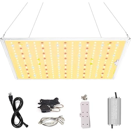CXhome LED Pflanzenlampe CX-1000 Vollspektrum Pflanzenlicht mit Rot & Blau & IR & 3000K Samsung LED & 6500K & 3500K True Full Driver Led Grow Lampe für Zimmerpflanzen Gemüse und Blumen (240 LEDs)